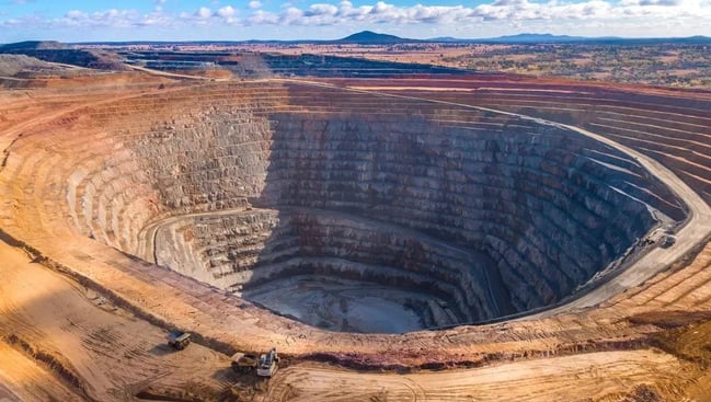 open pit