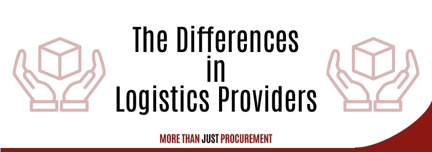 The Differences in Logistics Providers